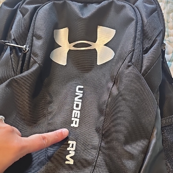 Under Armour Black and Grey Backpack - Picture 3 of 5